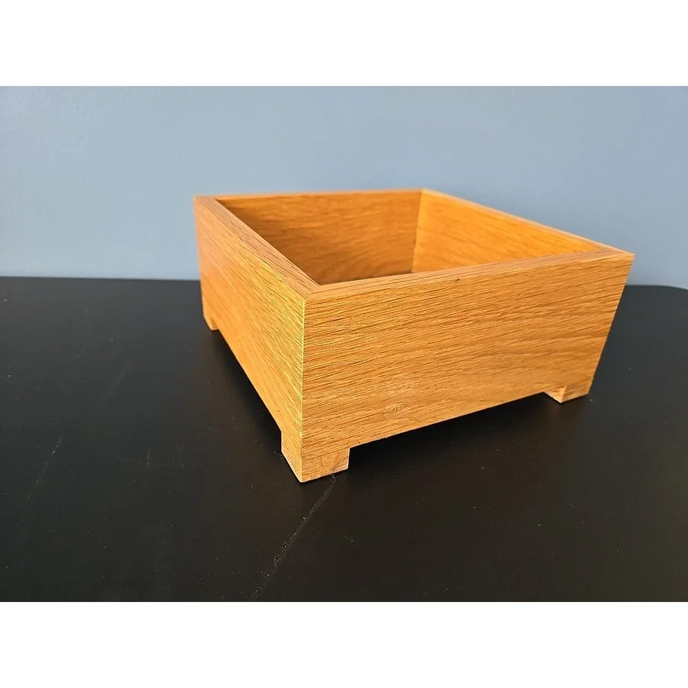 Small Handmade Wood Wooden Box 8